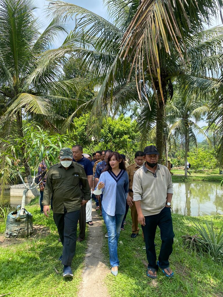 Read more about the article Kemenko Perekonomian RI, Tinjau “Pengembangan Kampung Buah di KPT-Deli Serdang”
